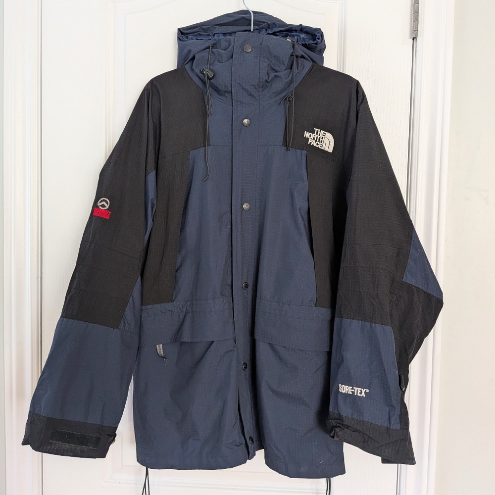 Vintage Gore-Tex The North Face Jacket Summit Series Blue Black large